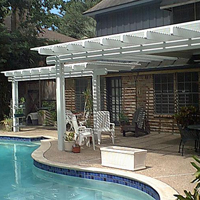 attached Arbor-Shade Cover
